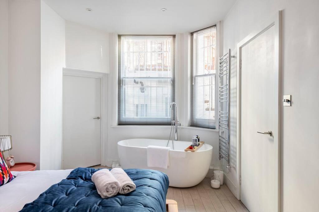 Chelsea Posh Apartment London Bagian luar foto